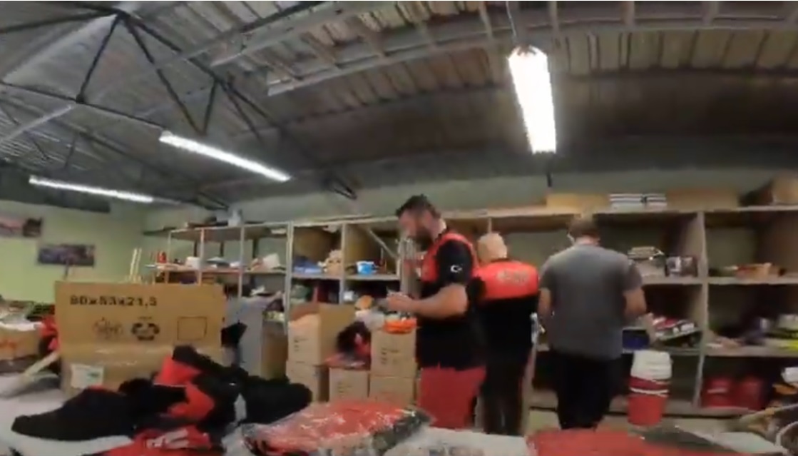 LİBYA DAKİ SEL AFETİNDE  KURTARMA ÇALIŞMALARI İÇİN YOLA ÇIKTI