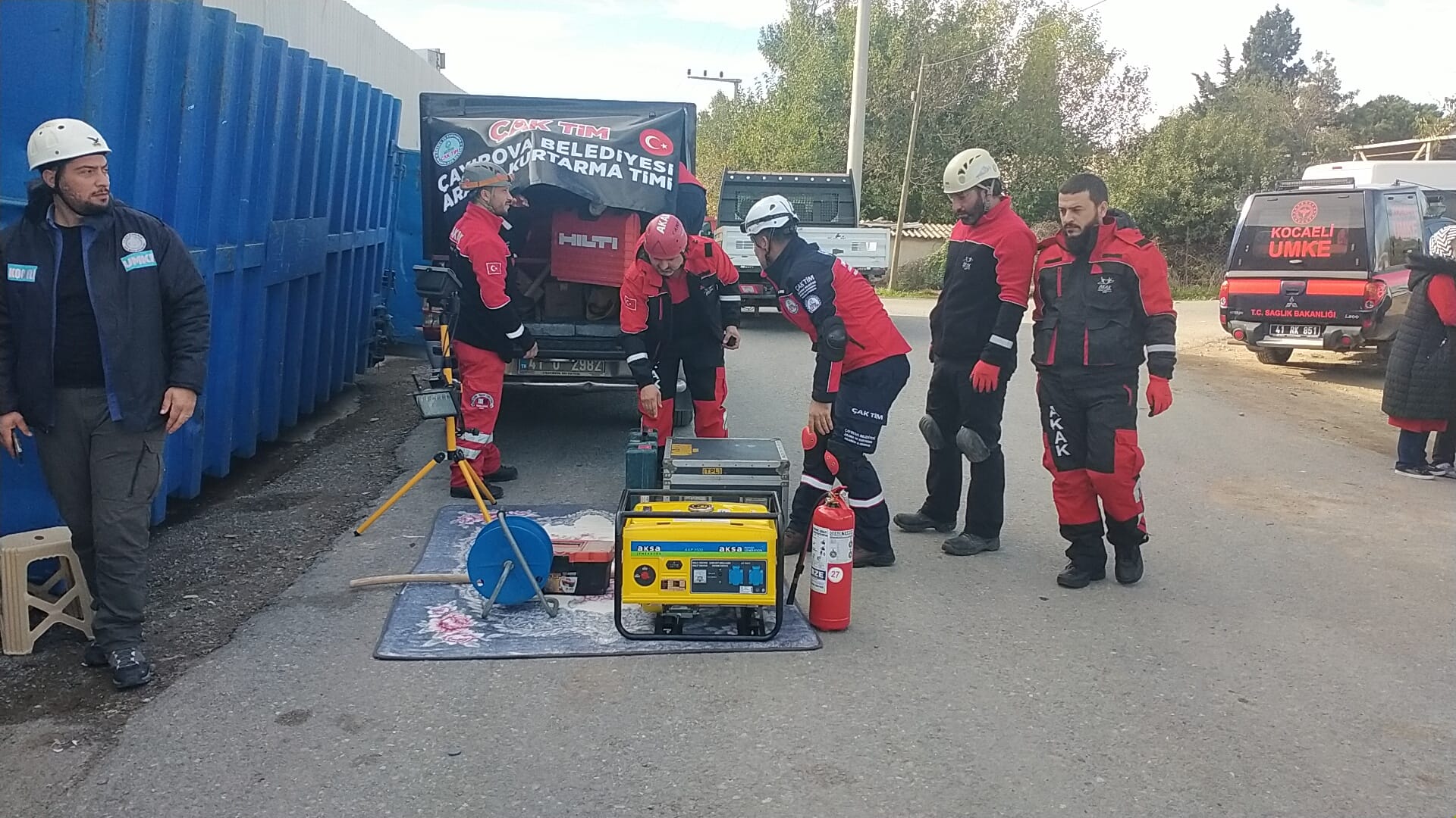 AKAK Arama Kurtarma 2023 TAMP Tatbikatı'na Katıldı