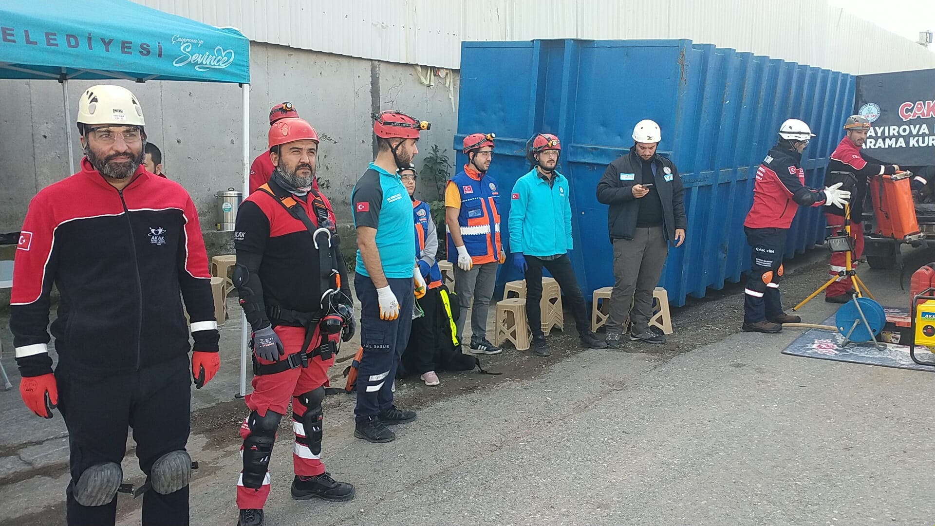 AKAK Arama Kurtarma 2023 TAMP Tatbikatı'na Katıldı