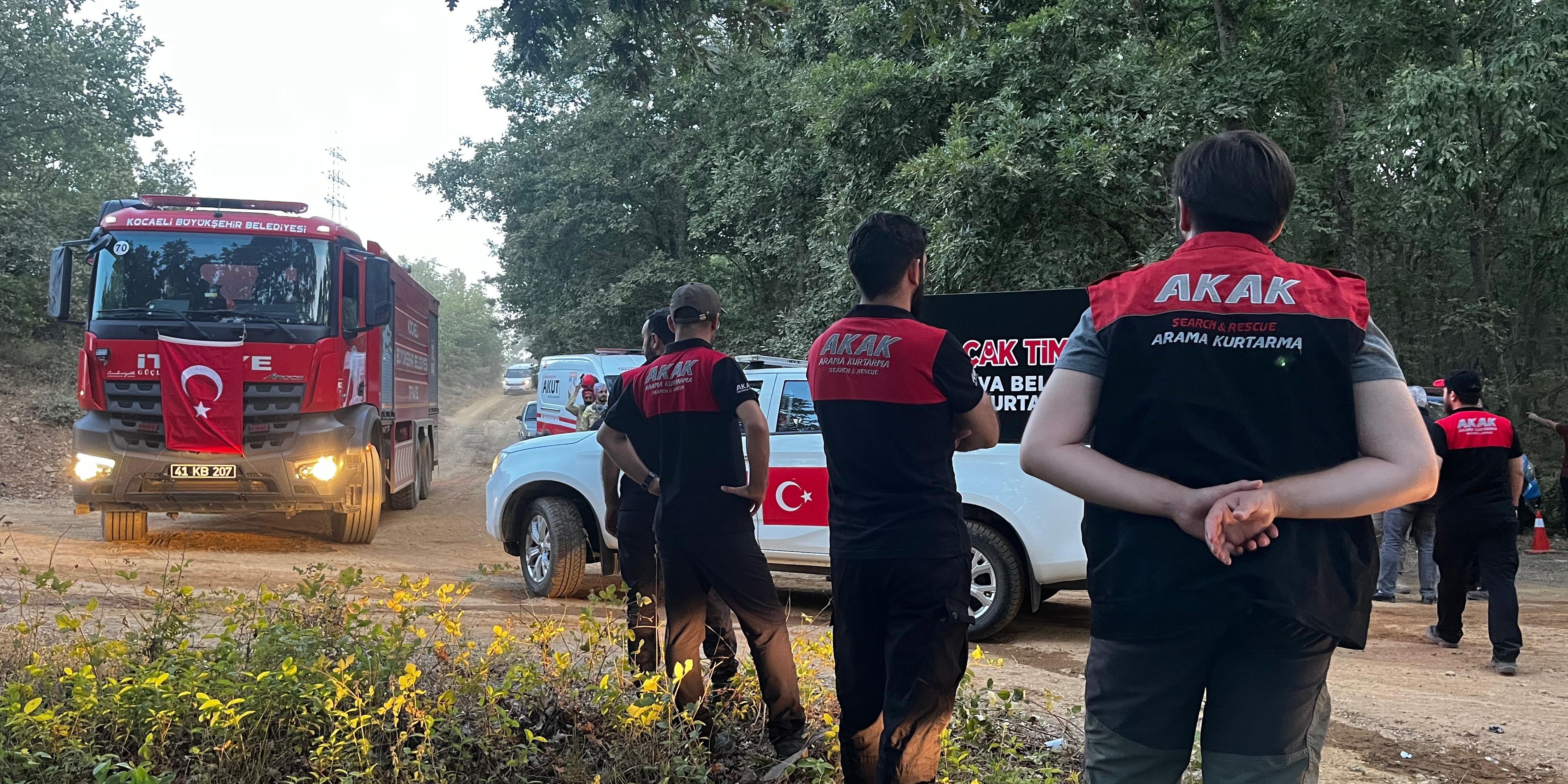 Cumaköy Orman Yangınına Müdahale