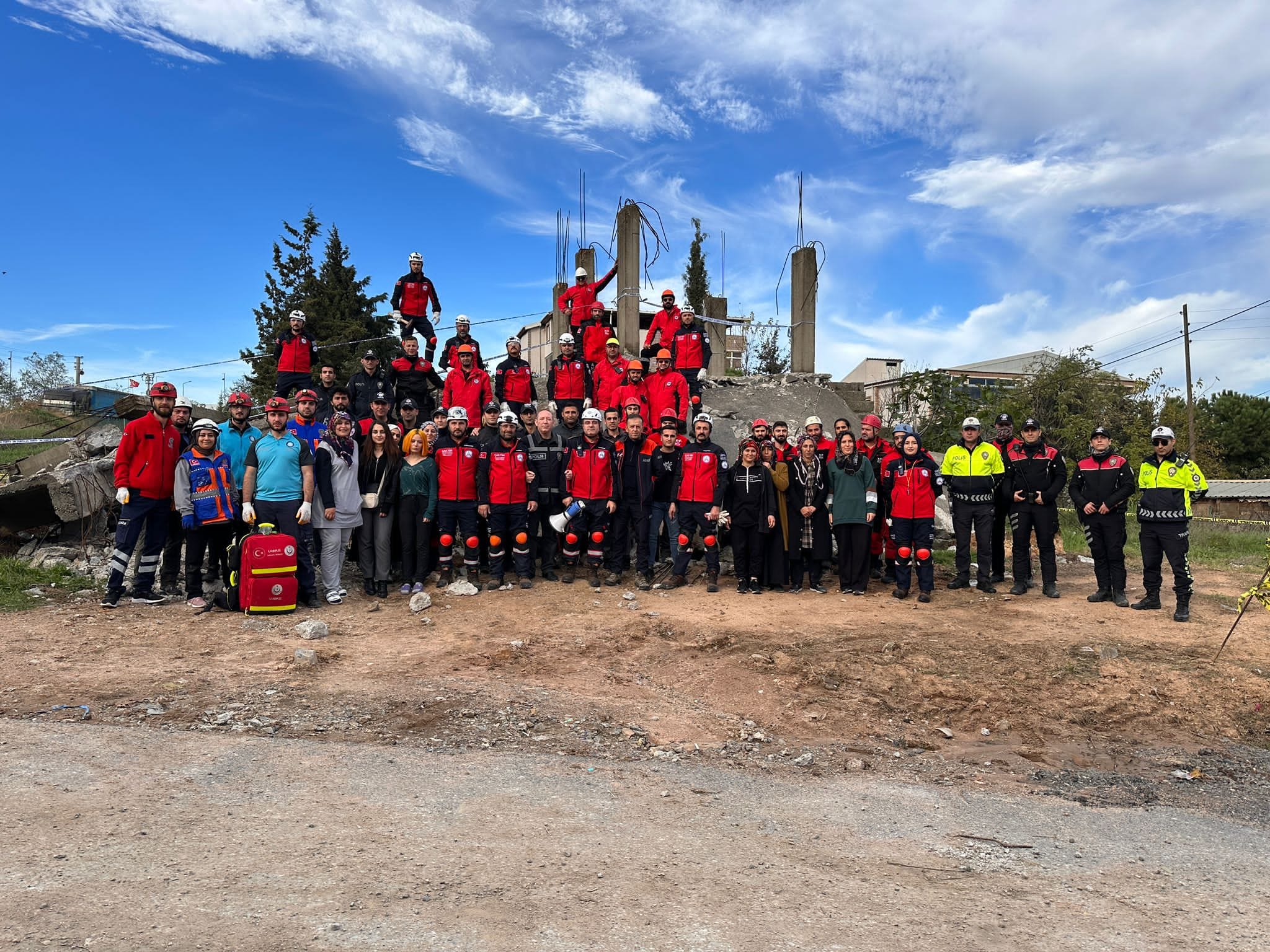 AKAK Arama Kurtarma 2023 TAMP Tatbikatı'na Katıldı