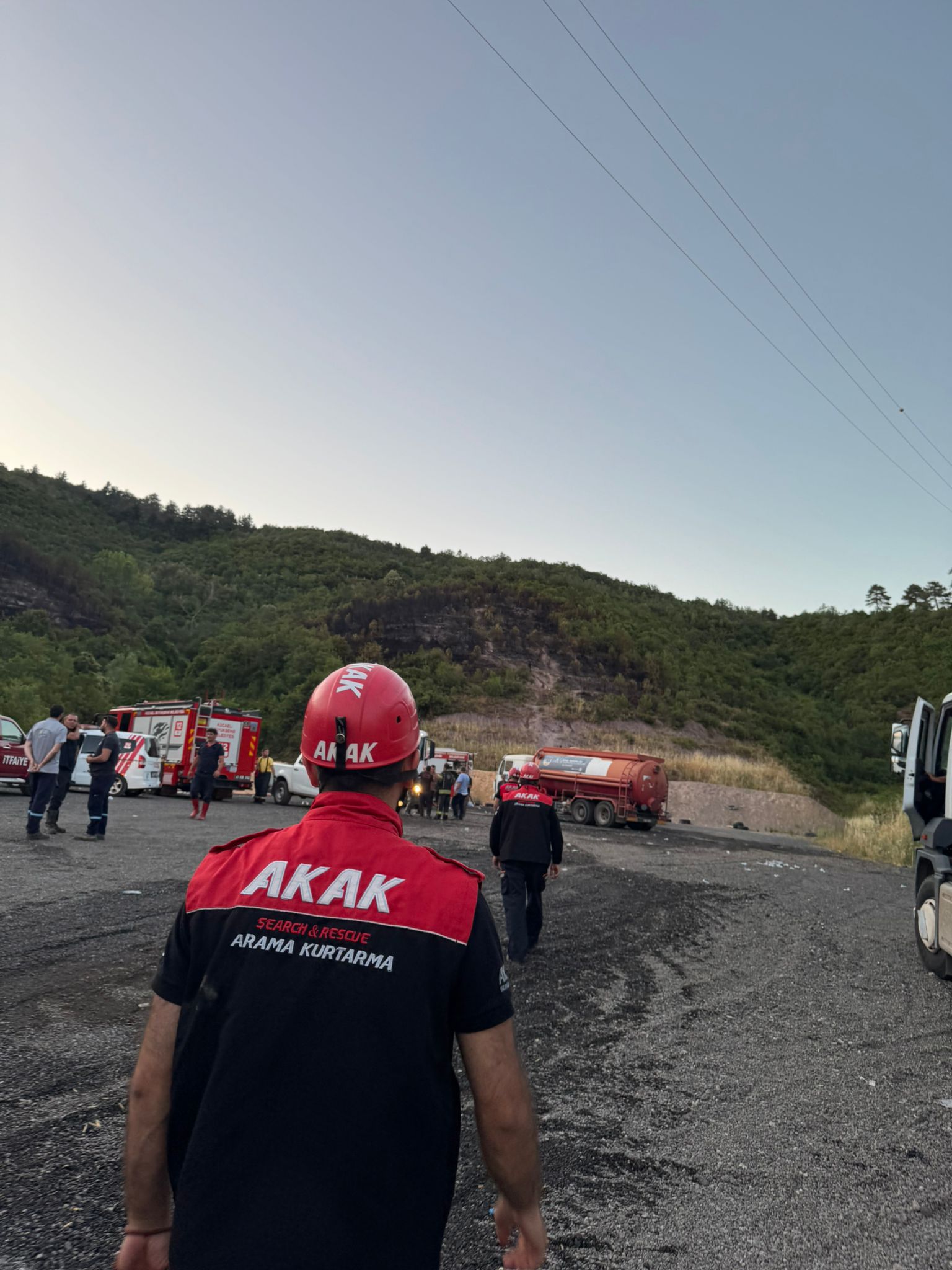 Derince Yangınına Müdahale