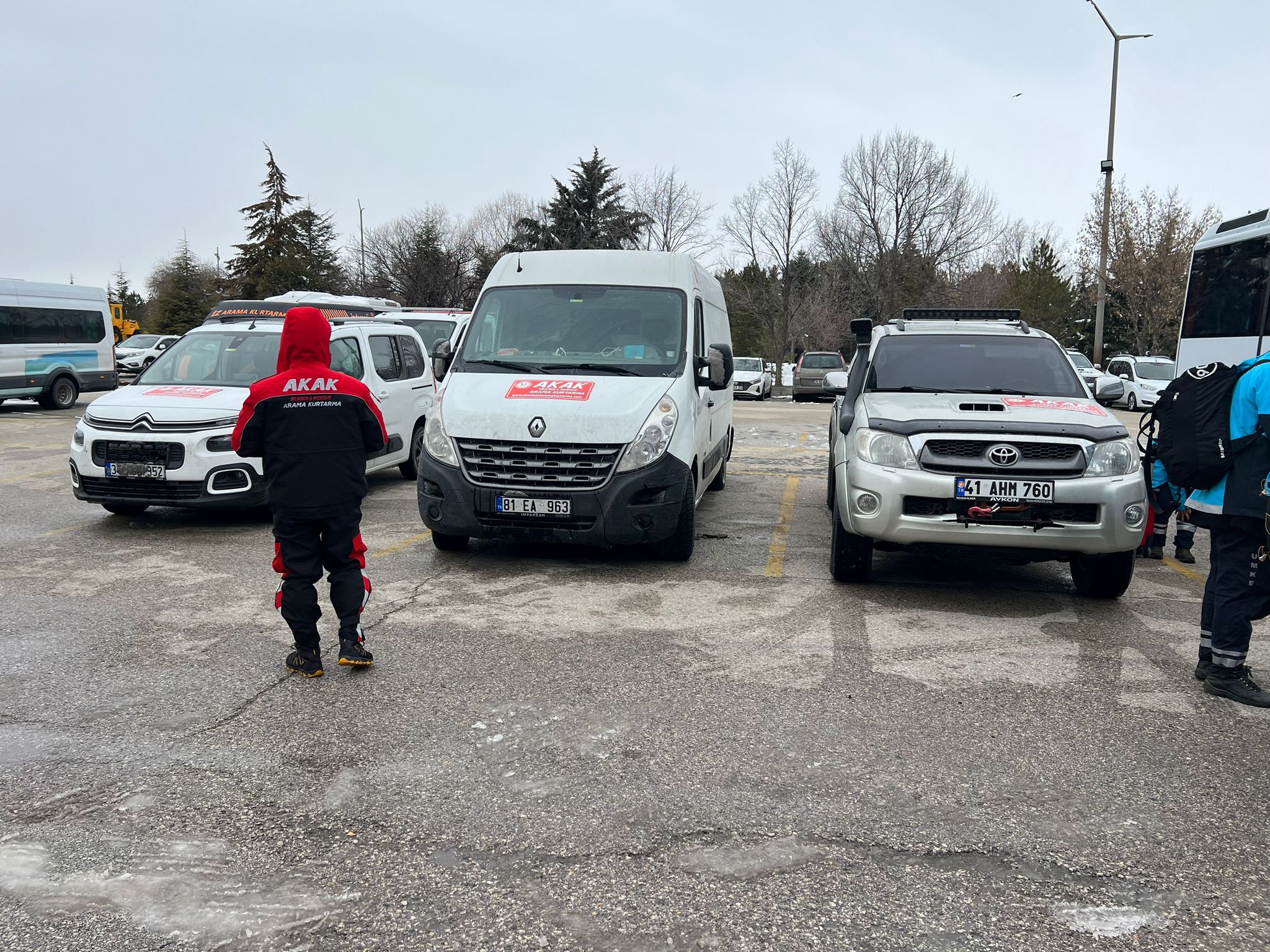 Akak Arama Kurtarma deprem gidiş
